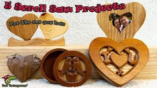5 easy scroll saw projects for the one you love.