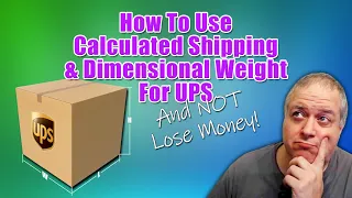 How To Use Calculated Shipping And UPS Dimensional Weight On eBay - Carolina Picker eBay Reseller