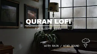 Relaxing Quran | Quran For Sleep/ Study Sessions - Surah Yaseen With Rain Sound