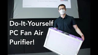 DIY PC Fan Air Purifier Assembly Instructions