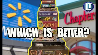Starter BOARD GAME Collection / Which is Better - Walmart or Chapters???