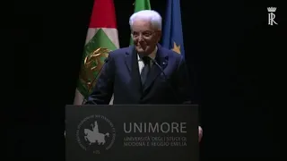 Mattarella: “Transizione non è più un passaggio tra epoche, ma un cammino costante”