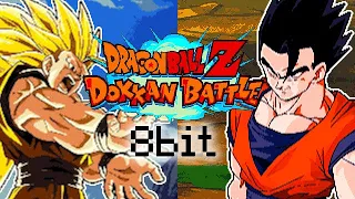 DUAL 8-bit Dokkan: INT Super Saiyan 3 Goku (Angel) & TEQ Ultimate Gohan