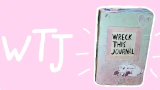 WRECK THIS JOURNAL | ВСЕ мои РАЗВОРОТЫ | "Уничтожь Меня"