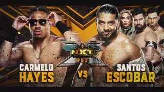 Santos Escobar vs Carmelo Hayes (Full Match Part 1/2)