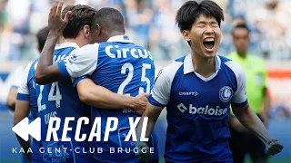 ⏮ Recap XL KAA Gent - Club Brugge (MD6 JPL)