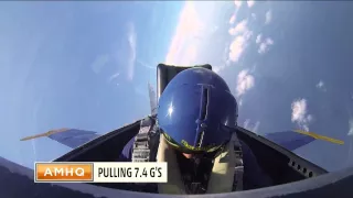 Jim Cantore Flies with the Blue Angels