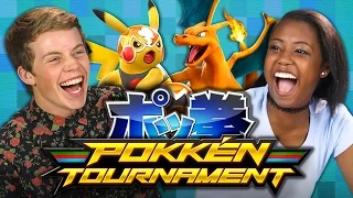 POKKEN TOURNAMENT (Teens React: Gaming)