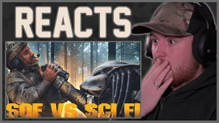 Royal Marine Reacts To Special Operations vs. Sci-Fi (Short Film) by MBest11x!
