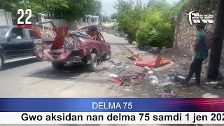 Gwo aksidan nan delma 75 samdi 1 jen 2024