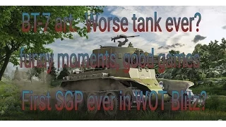 World of Tanks Blitz - BT-7 Art.-  First SGP in WOT Blitz?!- Awesome gameplays! christmas gift!