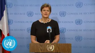 United Kingdom on Iran - Security Council Media Stakeout (6 August 2021)