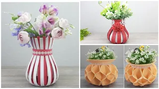 Original Vases from Foamiran do-it-yourself