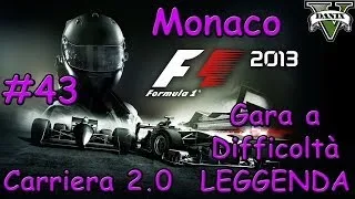 F1 2013 Gameplay ITA - Carriera #43 - Gran Premio di Monaco - Gara - Difficoltà Leggenda