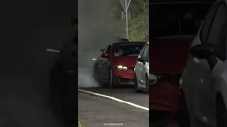 CRAZY BMW M4 BURNOUT AT THE NÜRBURGRING!