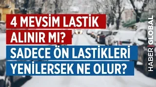 4 Mevsim Lastik Kullanılır mı? Yaz ve Kış Lastiği Arasındaki Farklar Neler?