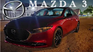 2022 Mazda 3 Turbo Sedan Review || A Daily Commuter Turned Torque Monster!