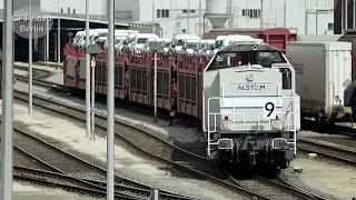 Neuwagen aus Wolfsburg per Bahn unterwegs