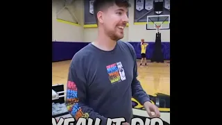 Did it go in? - (Mrbeast half court shot)