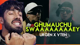 GHUMAUCHU SWAAAAAAAAEY🌊 Urgen Moktan - “KKK” Ft.VTEN [Official Music Video](Reaction)