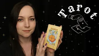 ASMR Relaxing Exploration of Tarot Major Arcana ⭐ Tapping ⭐ Rubbing ⭐ Soft Spoken ⭐ Rider Waite