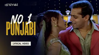 No 1 Punjabi (Lyrical Video) |Sonu Nigam, Jaspinder Narula | Salman Khan, Rani Mukerji