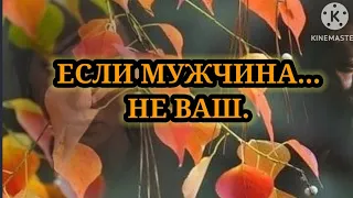 ЕСЛИ МУЖЧИНА... НЕ ВАШ, стихотворение