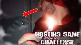 (SIRI SHOWED UP?!) DONT PLAY THE HOSTING GAME CHALLENGE AT 3 AM | *THIS IS WHY* (WE INVITED SIRI!)