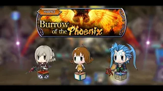 DFFOO [GL] - Mission Dungeon: Burrow of the Phoenix - Chaos (No crystal restrictions)