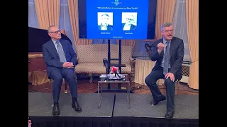 Alessandro Barbero in conversazione con Marco Varvello all'Ambasciata d'Italia a Londra