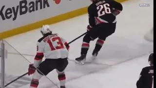 Dahlin hit on Hischier - Have your say!