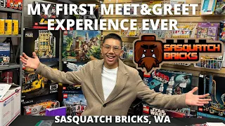 My FIRST Meet & Greet at Sasquatch Bricks, WA!