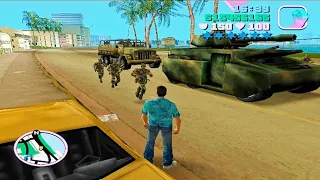 GTA VICE CITY: TRICK TO STEAL MILITARY TANK | GTA VI IS COMING 🔥