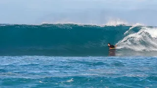 Surfing Anaehoʻomalu Bay (aka A-Bay in Waikoloa, Hawaii) - 2022/1/22