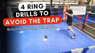 Ring Movement Drills 👣 4 Top Footwork Drills for Boxing & Kickboxing Success inside the Ring 🦶