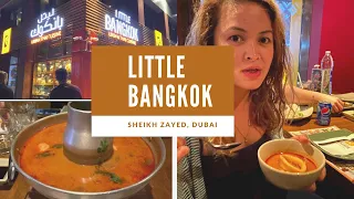 Celebrating life at LITTLE BANGKOK, Sheik Zayed, Dubai ||FOOD MOMENTS with NIÑA