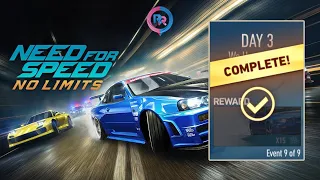 NFS No Limits I Vault Events I SpeedHunter I Nissan Skyline GT-R BNR34 I Day 3