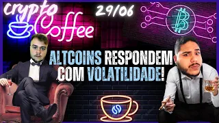 Bitcoin mantem estrutura e temos que ficar de olhos nessas altcoins! - Crypto Coffee #230