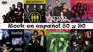 Hombres G, Soda Estéreo, Enanitos Verdes,Mana - Rock En Espanol Mix Clasicos Que Nunca Pasan de Moda