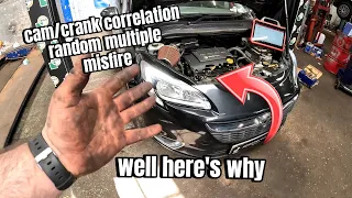 vauxhall Corsa E 1.4 LDD/B14XEL camshaft/crankshaft correlation random multiple misfire