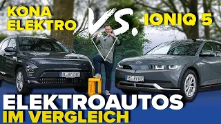 Hyundai IONIQ 5 vs. KONA Elektro 🚗 – Der große Elektroauto-Vergleich!