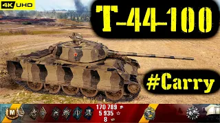 World of Tanks T-44-100 Replay - 5 Kills 3.2K DMG(Patch 1.6.1)