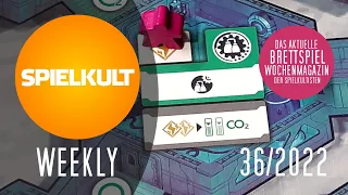 Weekly 36/2022 // Brettspiel-Reviews, Spieletreff, Vorschau