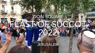 Feast of Succot - Ben Yehuda and Zion Square.