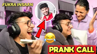 TRIGGERED INSAAN - Prank calls Fukra Insaan on stream🤣 || Triggered Ipshita