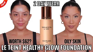 2 DAY WEAR *new at Sephora* GUERLAIN LE TEINT HEALTHY GLOW FOUNDATION *oily skin* | MagdalineJanet