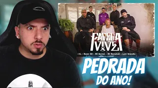 REACT 🔥 Favela Vive 5 - ADL | Major RD | Mc Hariel | Mc Marechal | Leci Brandão (Prod. Índio)