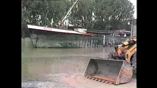 Hochwasser 1987 -Riedstadt Erfelden