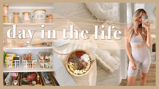 DAYS IN THE LIFE | home organizing, productive days, & getting my hair done!