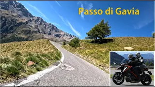 Mit KTM Super Duke GT über den Passo di Gavia nach Bormio